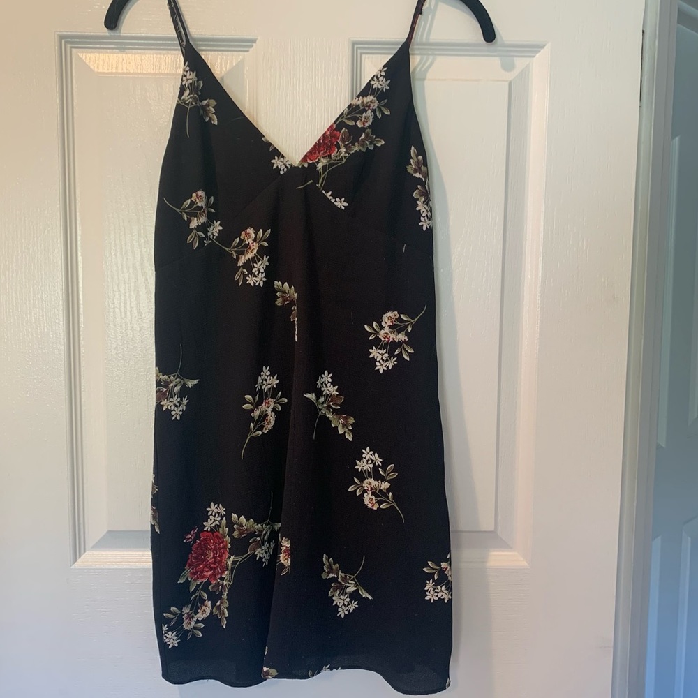 Cotton Candy Floral Mini Dress